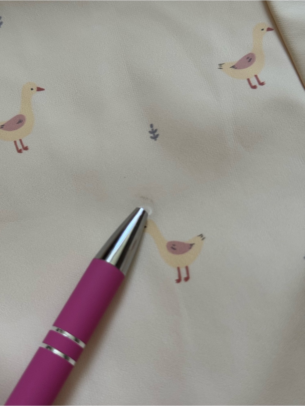 Quincy Mae Girls Kids Geese Print Raincoat, Sz 4-5 Yrs - Picture 13 of 14